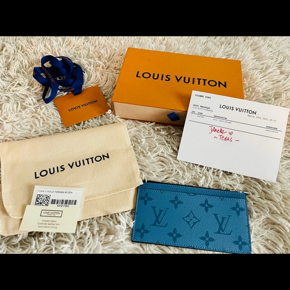 Louis Vuitton Accessories - ‼️SOLD‼️Louis Vuitton Taigarama coin card holder